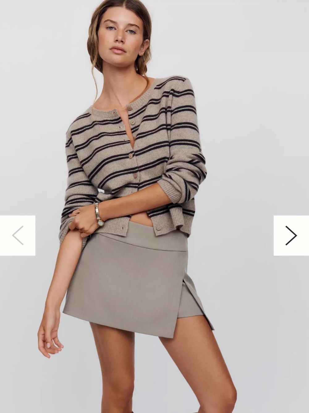 NWT Reformation Clara Cardigan M